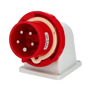 Elektrická zásuvka Famatel Přívodka vestavná 14353 IP67/400V/32A/5P 6h, úhel 90° - SpeedPRO