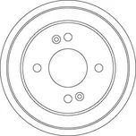 Brzdový buben TRW DB4548