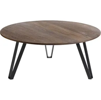 Konferenční stolek Muubs Konferenční stolek SPACE SMOKED P.90cm tmavě hnědý