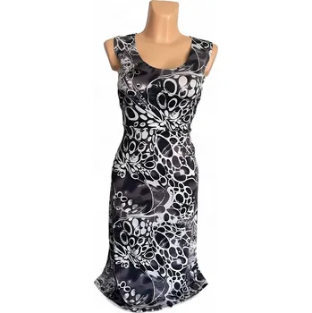 Dámské šaty Šaty BUBLINY, Barva Antracitově šedá, Velikost XXL 48, Materiál 96% Viskoza 4% Lycra