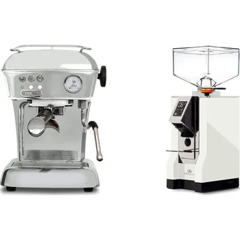 Kávovar Ascaso Dream ONE, leštěný hliník + Eureka Mignon Perfetto, CR…