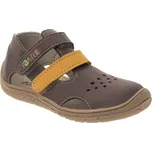 Fare Bare Economic sandálky A5164261, 5262261 ŠEDÉ, žlutý pásek Velikost EU: 29, vnitřní délka: 192, vnitřní šířka: 78