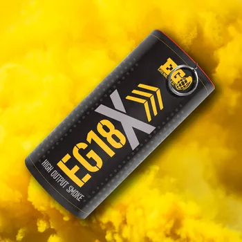 Zábavní pyrotechnika High Output Smoke, 150 g Žlutá