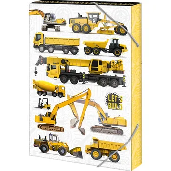 ARGUS Školní box na sešity A5 LET’S BUILD 12410390