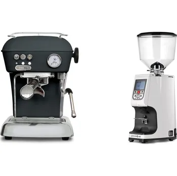 Kávovar Ascaso Dream ONE, Anthracite + Eureka Atom Specialty 65, white