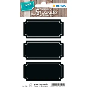 Masážní přístroj HERMA Tafeletiketten Schilder schwarz 6St.