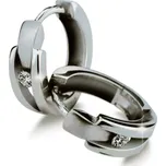 Dámské náušnice bílé zlato 585/1000 přírodní diamant 0.066 ct G/SI DF2023