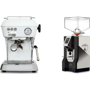 Kávovar Ascaso Dream ONE, Cloud White + Eureka Mignon Perfetto, NX black