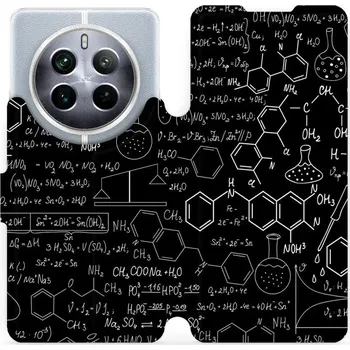 Pouzdro na mobilní telefon Flipové pouzdro Mobiwear - Realme 12 Pro Plus 5G - V060P Vzorečky (Knížkové flip pouzdro, obal, kryt na mobil Realme 12 Pro Plus 5G - V060P Vzorečky, materiál Umělá kůže + TPU - ochrana 360°, stojánek, silikonová vanička, magnetické zavírání)