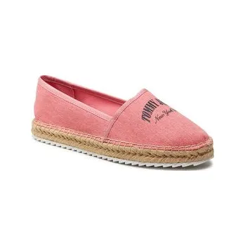 Dámské tenisky Tommy Jeans Espadrilky Tjw Varsity Espadrille EN0EN02470 Růžová 39
