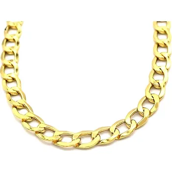 Řetízek B&B Goldinvestic Zlatý pánský řetízek Pancer 8,90g Žlutá