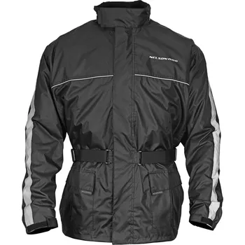 Moto bunda Nelson Rigg Nepromok na motorku Solo Storm Jacket - Black Velikost: M