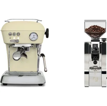 Kávovar Ascaso Dream ONE, Sweet Cream + Eureka Mignon XL, CR chrome