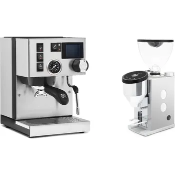 Kávovar Rancilio Silvia BC PID + Rocket Espresso FAUSTINO 3.1, white
