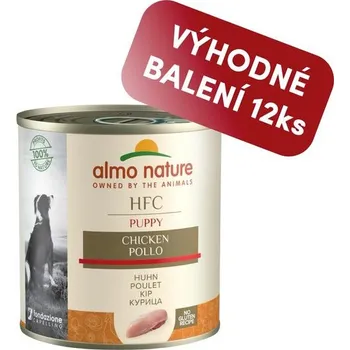 Pro psa Almo Nature HFC - kuřecí pro štěňata 280g výhodné balení 12ks