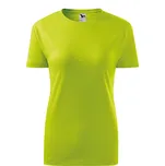 MALFINI CLASSIC NEW 133 / Tričko dámské - limetková zelená XS