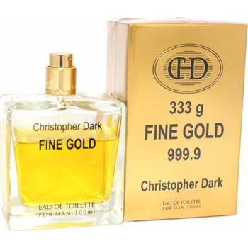 Masážní přístroj Christopher Dark Fine Gold EDT 100 ml
