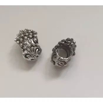 Dětské navlékací korálky Korálek VELKÝ PRŮVLEK - želva (korálky typu PANDORA)