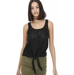 Jacqueline de Yong JDY dámský dírkovaný top Carla Cathinka černý Velikost: M