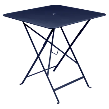 Zahradní stůl Skládací stolek Fermob BISTRO 71x71cm - Deep Blue