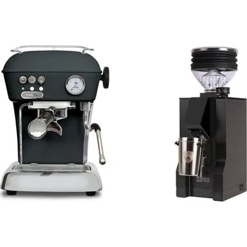 Kávovar Ascaso Dream ONE, Anthracite + Eureka Mignon Zero, BL black