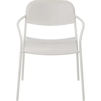 Zahradní stůl Zahradní židle s područkami Blomus YUA světle šedá 1