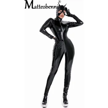 Dámská erotická souprava Erotická souprava s maskou ďabel Velikost: 3XL, Barva (Varianta): Černá