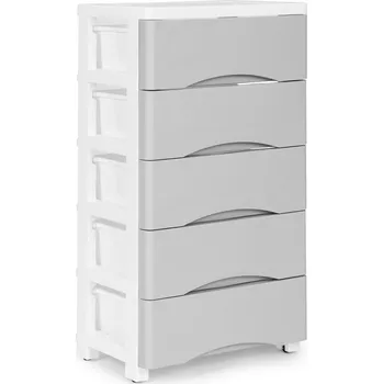 Zásuvkový kontejner Modern Home Kontejner s 5 zásuvkami 27 x 39 x 75 cm