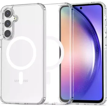 Pouzdro na mobilní telefon Kryt Samsung Galaxy A35 5G Tech-Protect FlexAir Hybrid MagSafe transparentní