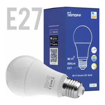 Centrální jednotka pro chytrou domácnost SONOFF B02-BL, eWeLink Smart Žiarovka E27, W/C