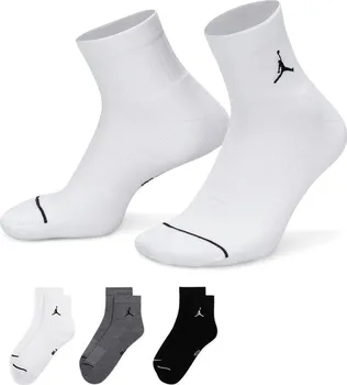 Dámské ponožky Ponožky Jordan Everyday Ankle Socks 3Pack dx9655-911 Velikost L