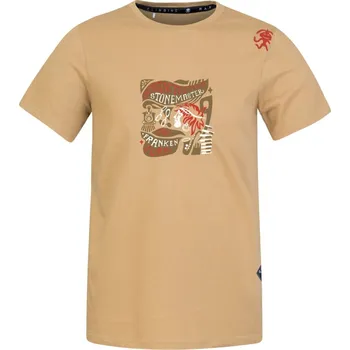 Pánská móda Pánské triko Rafiki Arcos iced coffee XL