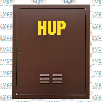 Revizní dvířka Revizní dvířka 700x700 mm HUP hnědá (700*700 mm revizní dvířka plynoměru hnědá)