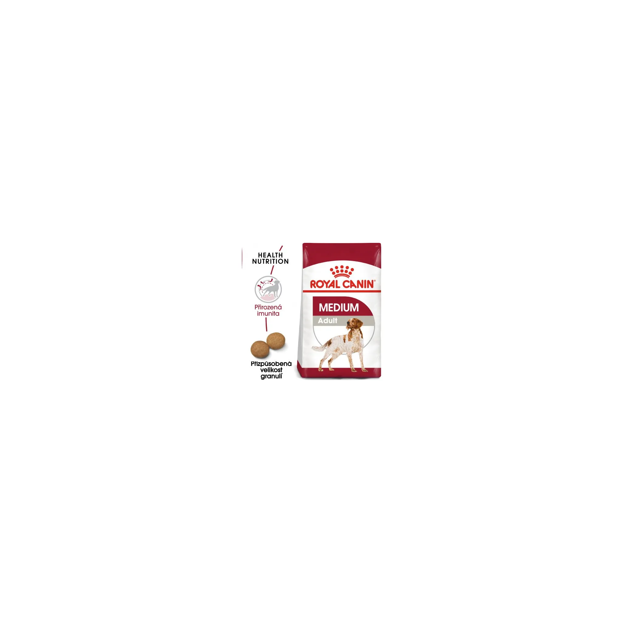 Fotografie 2 - Krmivo pro psa Royal Canin Adult Medium Poultry 15 kg