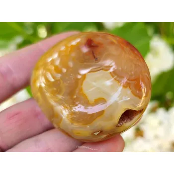 Sběratelství Karneol s dutinkou z Madagaskaru 79g