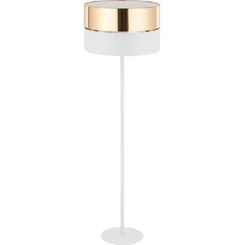 Stojací lampa TK Lighting Hilton stojací lampa 1x15 W bílá-zlatá 5074