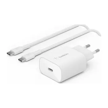 Belkin 25W PD 3.0 PPS USB-C nab. + USB/USB-C kabel