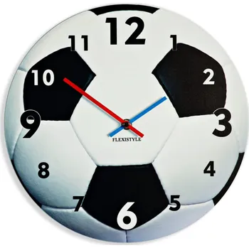 Hodiny Flexistyle z100a - nástěnné fotbalové hodiny