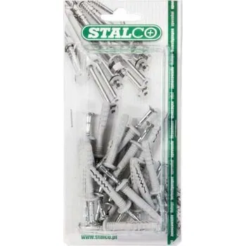 Hmoždinka Natloukací hmoždinka pro rychlou montáž hmoždinka: Ø6x80mm rozměr: Ø3,8x84mm 11 ks - BKSM06080