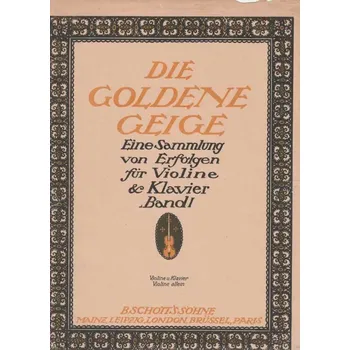 Die Goldene Geige Band I - housle a klavír