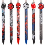 COLORINO Gelová gumovací pera COLORINO, 6 ks Spiderman