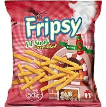 Fripsy Fit Křupavé krekry Snack Oven Baked! Ketchup 50g