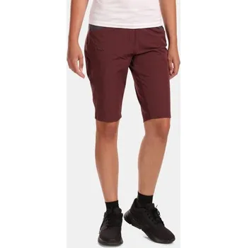 Dámské kraťasy KILPI SYLANE-W Tmavě červená 44
