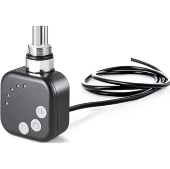 Topná tyč OLSEN SPA - Topná tyč BURGH s termostatem a časovačem - Barva topné tyče - Černá, Typ připojení - Rovný kabel, Výkon topné tyče - 400 W RDOHT2RK40014