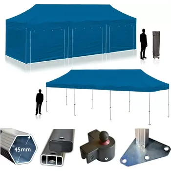 Zahradní stavba RedX® Nůžkový párty stan 3x9 m