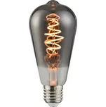 Nordlux LED žárovka Spiral Deco Edison Smokey 4,5W E27 1800K (kouřová) Dekorativní žárovky sklo 2080072747