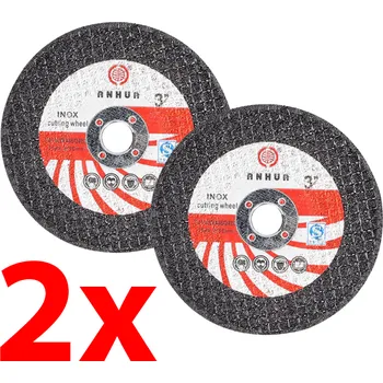 Sada náhradních kotoučů pro AKU úhlovou brusku (2ks), 01776