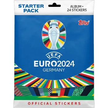 samolepka Topps UEFA Euro 2024 Germany Starter Pack samolepek