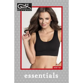 Sportovní top Solaris střih boxer, černá M i10_P9673_1:3_2:91_