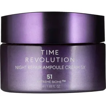 Missha Time Revolution Night Repair Ampoule Cream 5X noční omlazující krém 50 ml